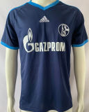 2001 Schalke 04 Blue Retro Soccer Jersey