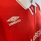 1994/96 Sevilla FC Away Red Retro Soccer Jersey