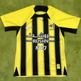 2024/25 Al Ittihad Home Yellow Black Fans Soccer Jersey 吉达联