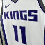 2024/25 Kings SABONIS #11 White NBA Jerseys 热压