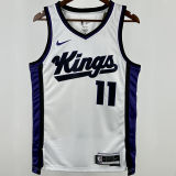 2024/25 Kings SABONIS #11 White NBA Jerseys 热压