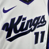 2024/25 Kings SABONIS #11 White NBA Jerseys 热压