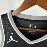 2024/25 Kings DEROZAN #10 Black NBA Jerseys 热压
