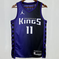 2024/25 Kings SABONIS #11 Purple NBA Jerseys 热压