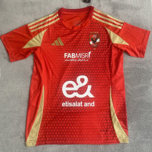 2024/25 Al Ahly Home Red Fans Soccer Jersey 埃及国民