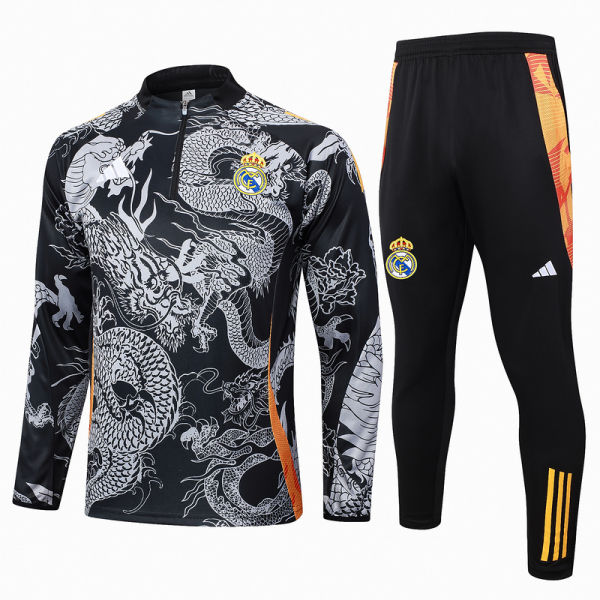 2025 RM Black Sweater Tracksuit （喷墨龙）