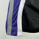 2024/25 Kings SABONIS #11 Black NBA Jerseys 热压