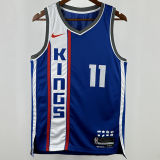 2024/25 Kings SABONIS #11 Blue NBA Jerseys 热压