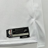 2024/25 Warriors WIGGINS #22 White Retro NBA Jerseys 热压