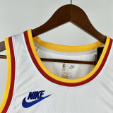 2024/25 Warriors WIGGINS #22 White Retro NBA Jerseys 热压