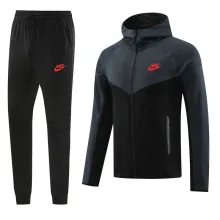 2024/25 Nk~ Black Hoody Zipper Jacket Tracksuit