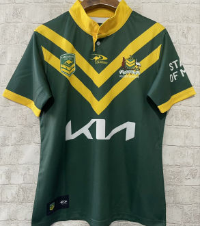 2025 Australia Green Rugby Jersey 澳大利亚