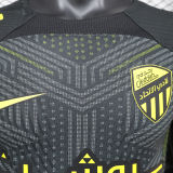 2024/25 Al Ittihad Third Black Player Version Jersey 吉达联