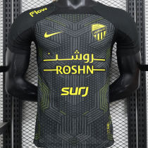 2024/25 Al Ittihad Third Black Player Version Jersey 吉达联