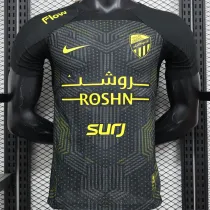 2024/25 Al Ittihad Third Black Player Version Jersey 吉达联