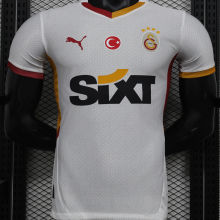 2024/25 Galatasaray Away White Player Version Soccer Jersey