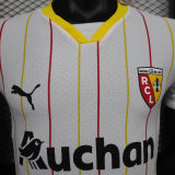 2024/25 Lens Third White Player Version Soccer Jersey
