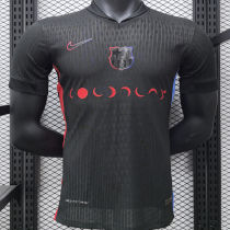 2024/25 BA Away Black Player Version Soccer Jersey 胸前 长 广告