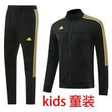 2024/25 Ad~ Black Kids Jacket Tracksuit
