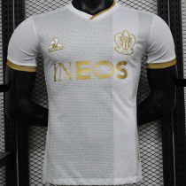 2024/25 Nice Away White Player Version Soccer Jersey