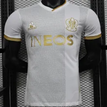2024/25 Nice Away White Player Version Soccer Jersey