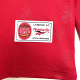 1996/97 LFC Home Red Long Sleeve Retro Soccer Jersey