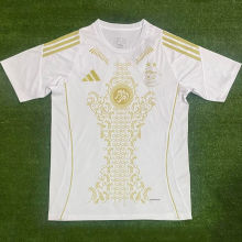 2025 Algeria Special Edition White Fans Soccer Jersey