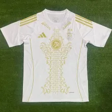 2025 Algeria Special Edition White Fans Soccer Jersey