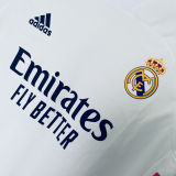 2020/21 RM Home White Retro Player Version Soccer Jersey 球员版