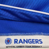 2008/09 Rangers Home Blue Retro Soccer Jersey
