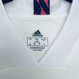 2020/21 RM Home White Retro Player Version Soccer Jersey 球员版