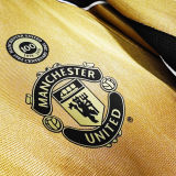 2001/02 M Utd 100th Centenary Long Sleeve Retro Soccer Jersey