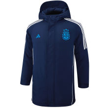 2024/25 Argentina Sapphire Blue Cotton Jacket (蓝色标）
