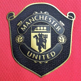 2019/20 M Utd Home Red Retro Long Sleeve Retro Soccer Jersey
