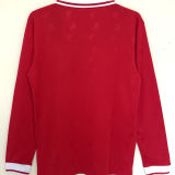 1996/97 LFC Home Red Long Sleeve Retro Soccer Jersey
