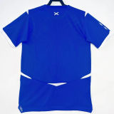 2008/09 Rangers Home Blue Retro Soccer Jersey