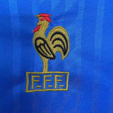 1994 France Home Blue Retro Soccer Jersey
