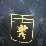 2024/25 Genoa Third Black Fans Soccer Jersey 热那亚