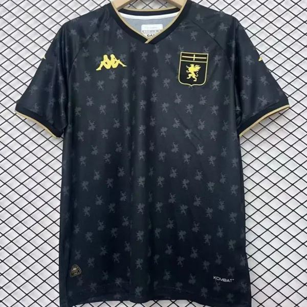 2024/25 Genoa Third Black Fans Soccer Jersey 热那亚