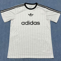 2025 AD~ White Retro Style Fans Soccer Jersey