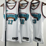 2025 Grizzlies ROSE #23 White Retro NBA Jerseys Hot Pressed