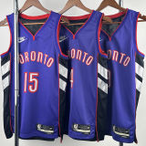Toronto Raptors CARTER # 15 Retro Purple NBA Jerseys