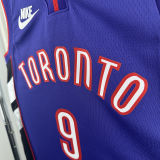 Toronto Raptors BARRETT #9 Retro Purple NBA Jerseys
