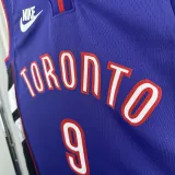 Toronto Raptors BARRETT #9 Retro Purple NBA Jerseys