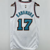 2025 Grizzlies MORANT #17 White NBA Retro Jerseys Hot Pressed