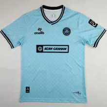 2024/25 Cliftonville Away Blue Fans Soccer Jersey 克利夫顿维尔