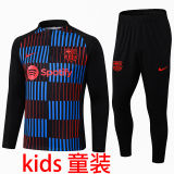 2025 BA Red Blue Kids Sweater Tracksuit