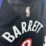 Toronto Raptors BARRETT #9 Retro Purple NBA Jerseys