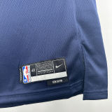Grizzlies KAWAMURA #17 Dark Blue NBA Jerseys Hot Pressed