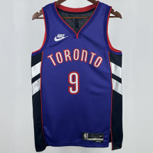 Toronto Raptors BARRETT #9 Retro Purple NBA Jerseys